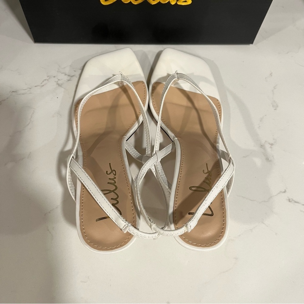 Elegant White Strappy Heels Lulus - Picture 6 of 10